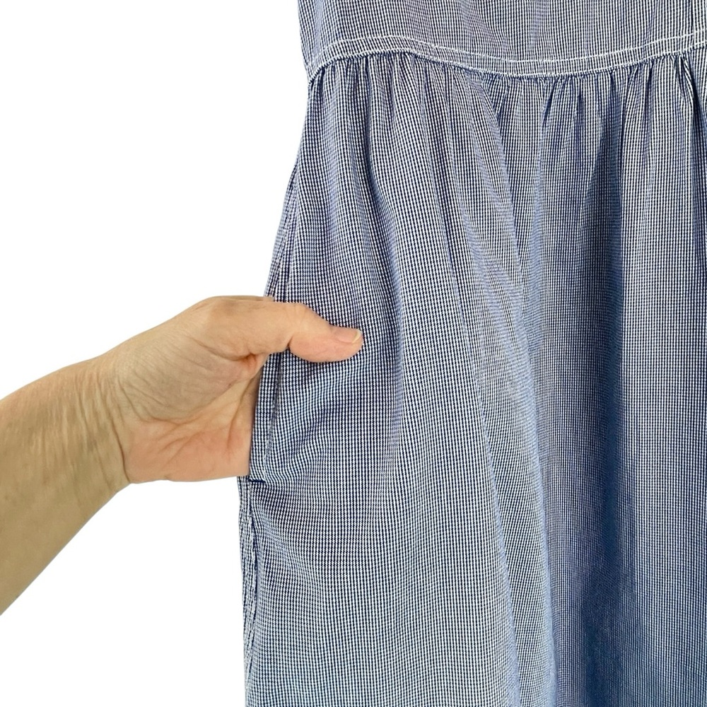 Everlane The Parklet Shirtdress Blue White Cotton Oversized Sz 0 - Picture 8 of 11